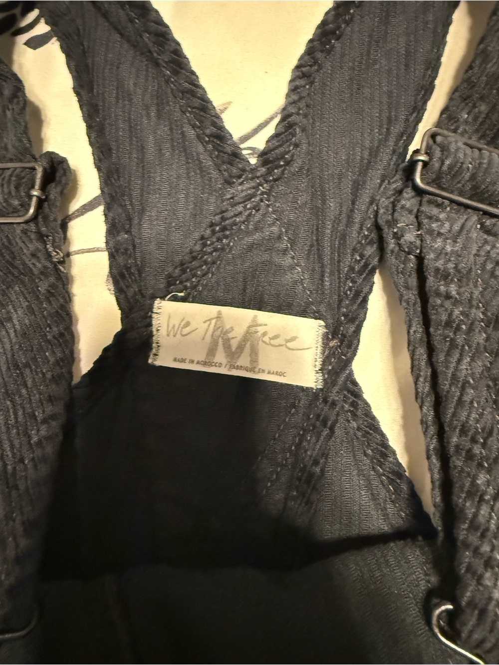For @ledahoxha Free People Ziggy Overall Corduroy - Picture 6 of 6
